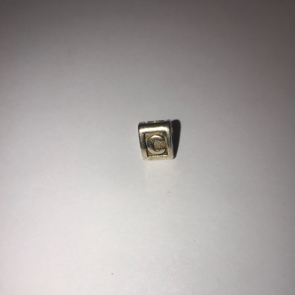 Pandora C letter charm
